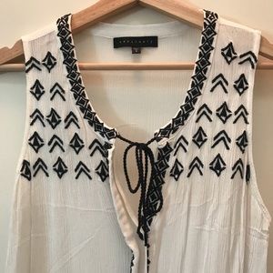 Sanctuary embroidered top